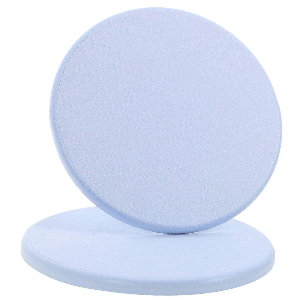 Kricely Blue (, One Size) 2Pcs Water Absorbent Planter Pad Diatomite Planter Mats Flowerpot Holder Planter Drying Saucer