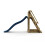 Rebo Rebo 6 ft Freestanding Kids Slide - Navy Blue 3