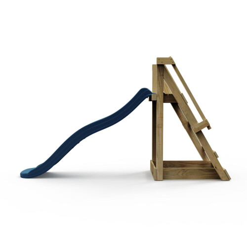 Rebo Rebo 6 ft Freestanding Kids Slide - Navy Blue 2