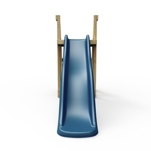 Rebo Rebo 6 ft Freestanding Kids Slide - Navy Blue 1