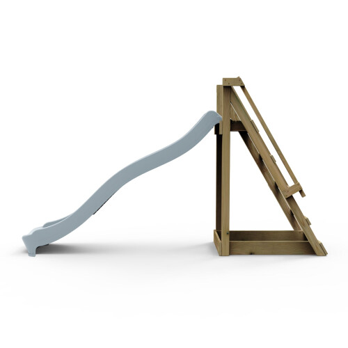 Rebo Rebo 8 ft Freestanding Kids Slide - Ice Blue 2