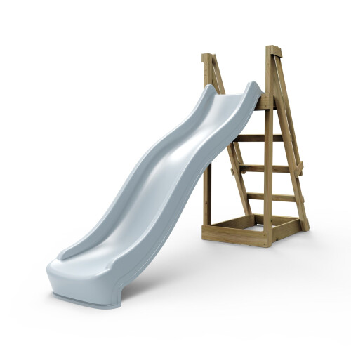 Rebo Rebo 8 ft Freestanding Kids Slide - Ice Blue