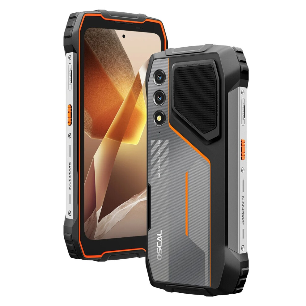 (Orange) Oscal Pilot 1 Rugged Smartphone 6Gb+256Gb Orange 735179547963