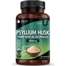 Fibre Supplement 4000mg Psyllium Husk with Probiotic 200 Million CFU