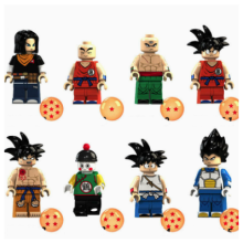 (8pcs-A) 24pcs Dragon Ball Wukong Minifigures Toys