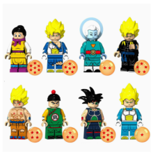(8pcs-C) 24pcs Dragon Ball Wukong Minifigures Toys
