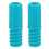 (As show, One size) 2pcs American Thread Tips Threaded Tip Replacements Replacement Tip For Extension Pole 1