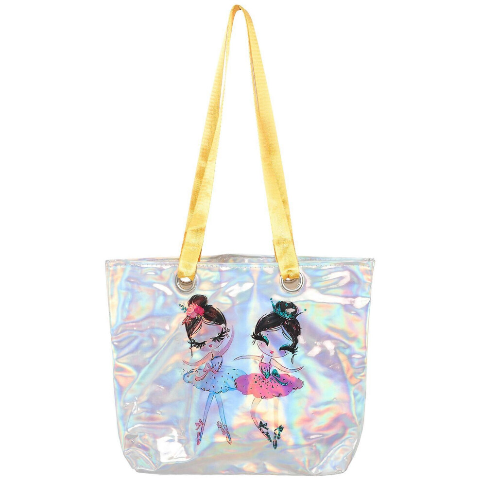 Kricely (As Show, One Size) Women Tote Bag Single Shoulder Bag Ballet Dancer Tote Bag Fashionable Tote Bag Casual Tote Bag