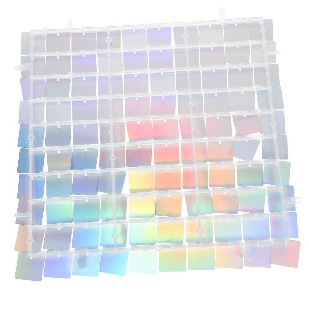 Kricely (As Show, One Size) Backdrop Decoration Sequins Decoration Birthday Parties Background Shimmer Wall Panel