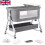Baby Bedside Crib Sleeper Bassinet Safe Co-Sleeping Storage Bag Easy install 1