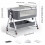 Baby Bedside Crib Sleeper Bassinet Safe Co-Sleeping Storage Bag Easy install 2