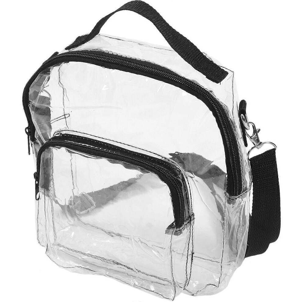 Kricely (As Show, One Size) Shoulder Messenger Bag Casual Crossbody Bag Transparent Bag Summer Messenger Bag