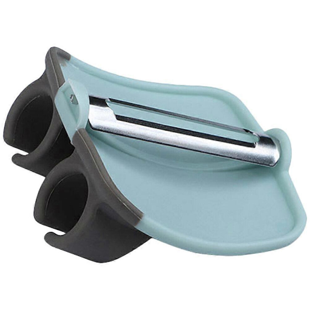 Kricely (As Show, One Size) Vegetable Peeler Finger Style Carrot Potato Peeler Durable Fruit Potato Vegetable Peeler