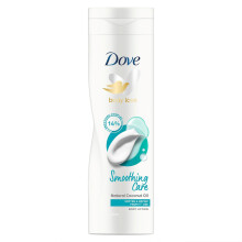 Dove Smoothing Care Body Lotion with Natural Coconut Oil Soften & Refine, 250ml