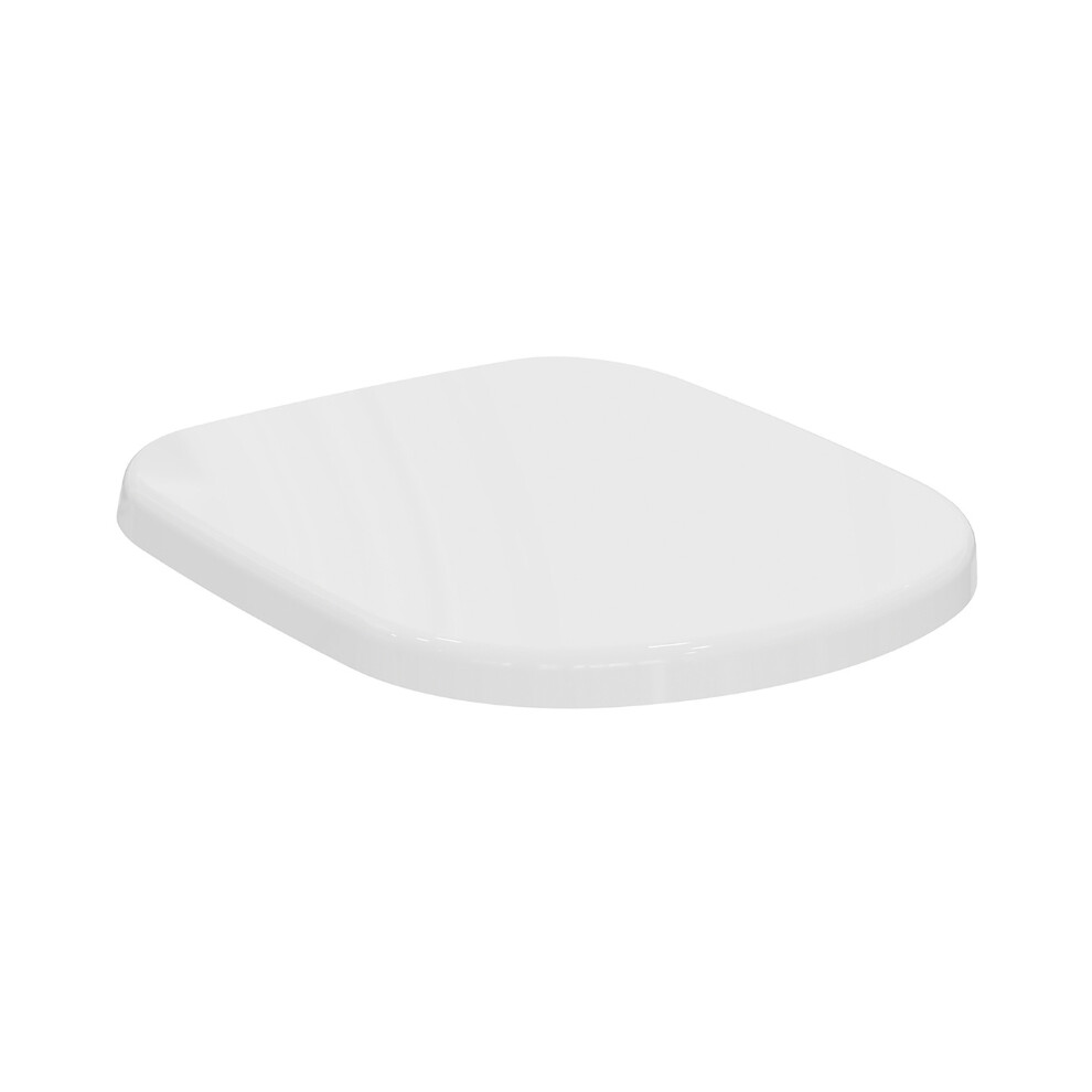 Ideal Standard Tempo Toilet Seat And Cover For Short Projection Bowls - Standard Close - White - T679801 8014140413561