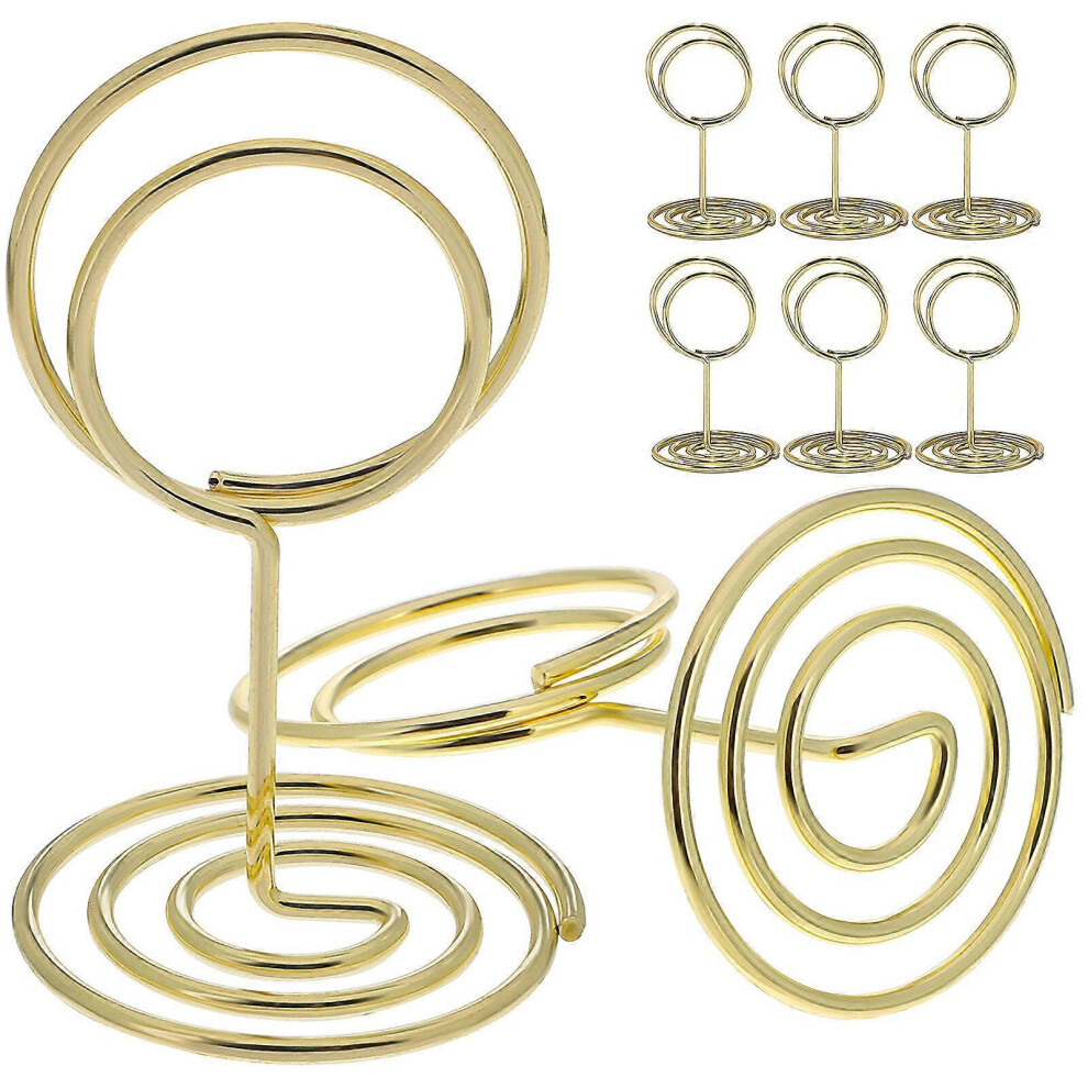 Kricely (As Show, One Size) 30 Pcs Table Number Holders Place Card Holders Photo Holder For Party Centerpieces