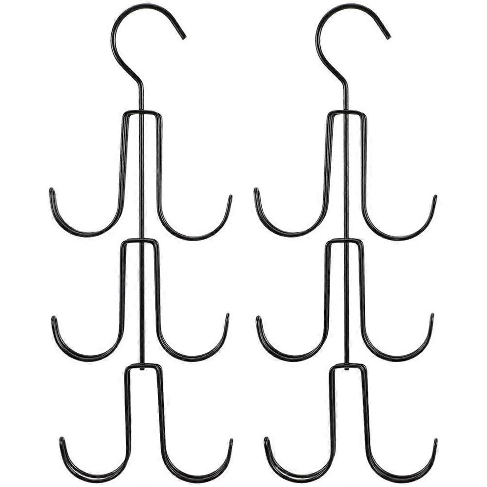 Kricely (As Show, One Size) 2 Pcs Bag Storage Holder Handbag Hanger Bag Hanger Organizer Purse Organizer For Closet
