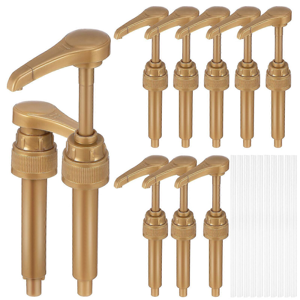 Kricely (As Show, One Size) 10 Pcs Bottle Pumps Universal Pumps Hand Lotion Dispenser Pumps Plastic Bottle Pumps