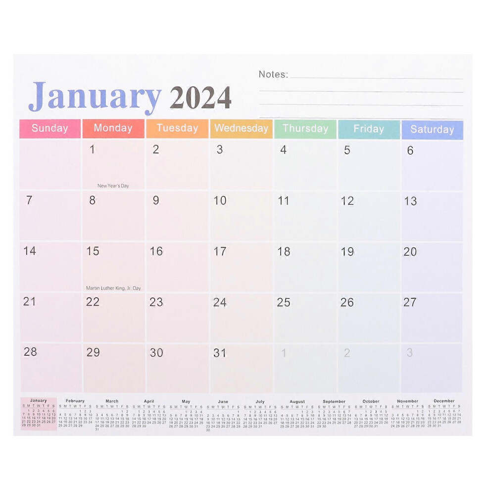 Kricely (As Show, One Size) Magnetic Monthly Calendar Magnetic Fridge Monthly Planner Fridge Calendar For Organizing