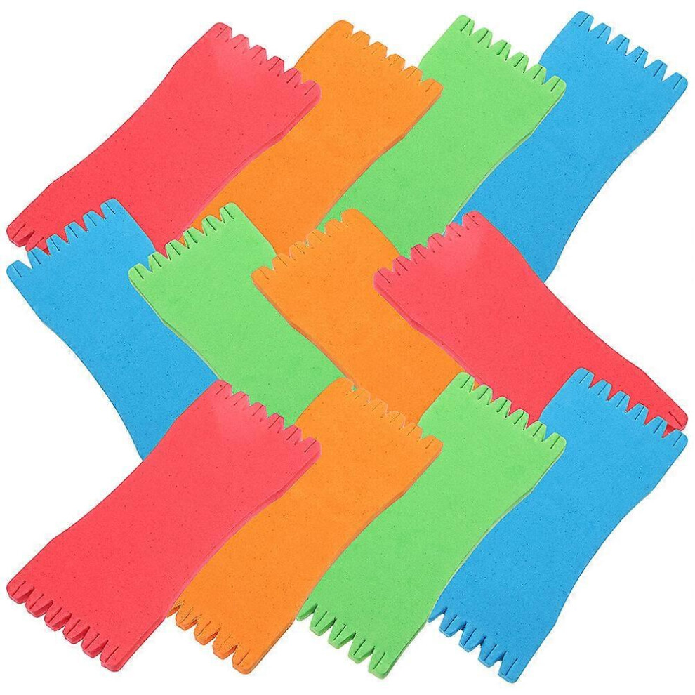 Kricely (As Show, One Size) 20Pcs Fishing Cord Winding Board Fishing Line Winders Fishing Line Keeper Fishing Accessories