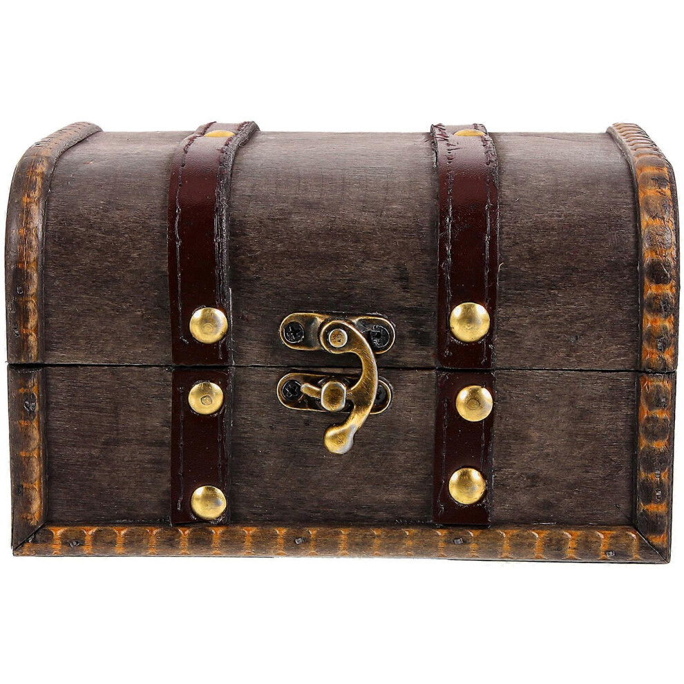 (As show, One size) Wooden Vintage Jewelry Box Jewelry Case Jewelry Container Gift Box Gift Holder-image-OPC-PG82JGT-NEW