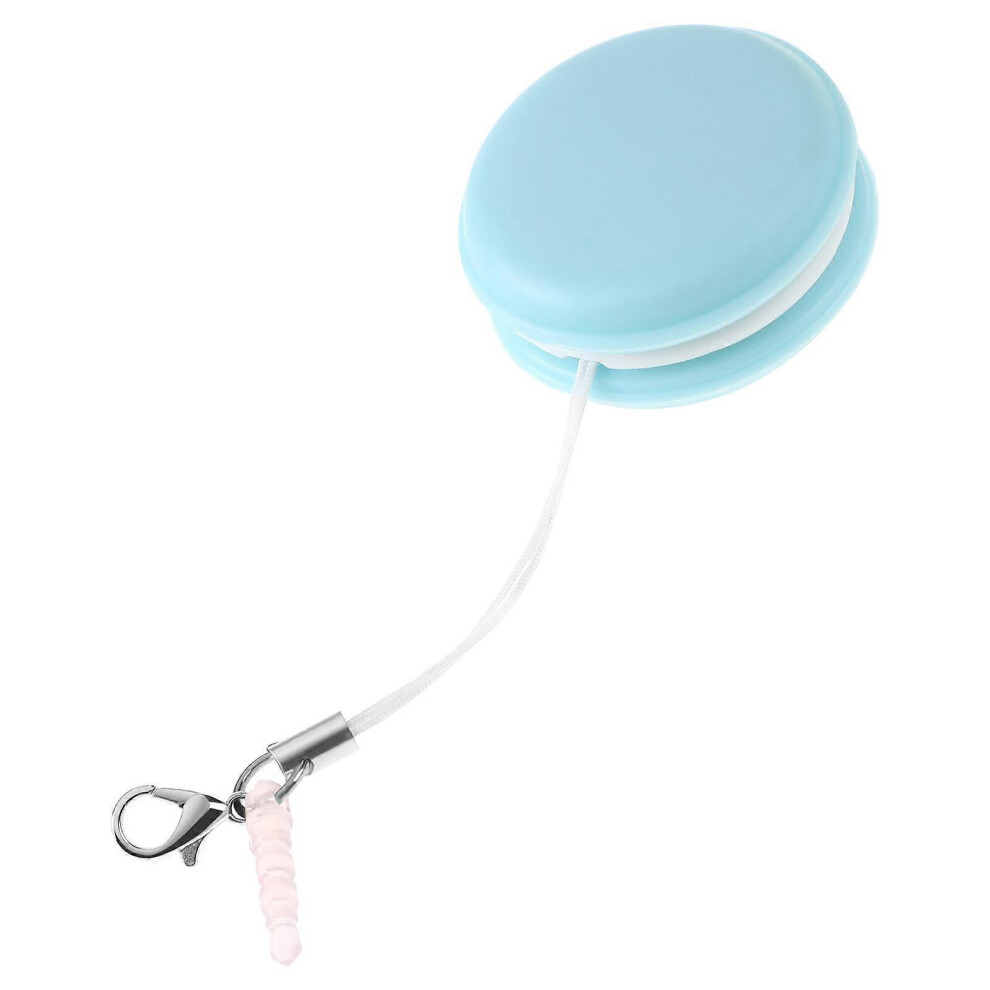 Kricely (As Show, One Size) Phone Screen Cleaner Macaron Shaped Phone Cleaning Wipe Brush Cellphone Decorative Bag Pendant