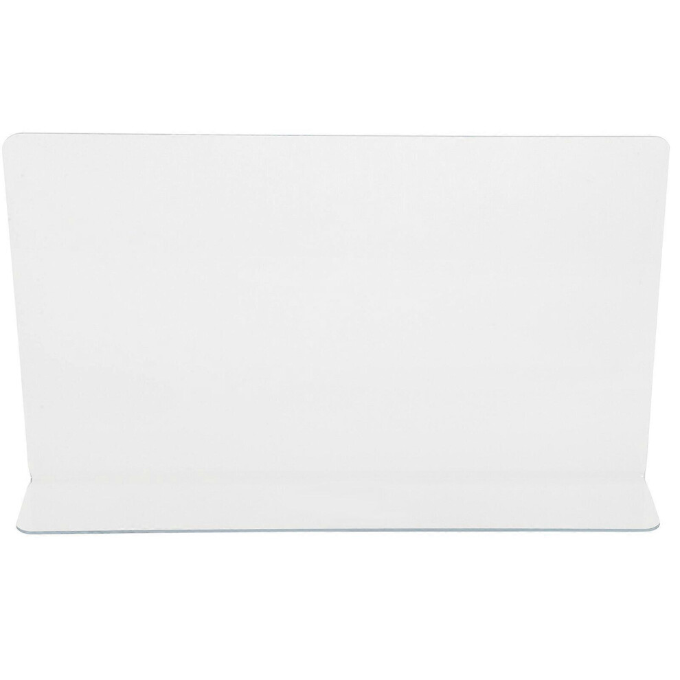 Kricely (As Show, One Size) Shower Parts Countertop Guard Bathtub Splashing Guard Corner Spatter Preventer