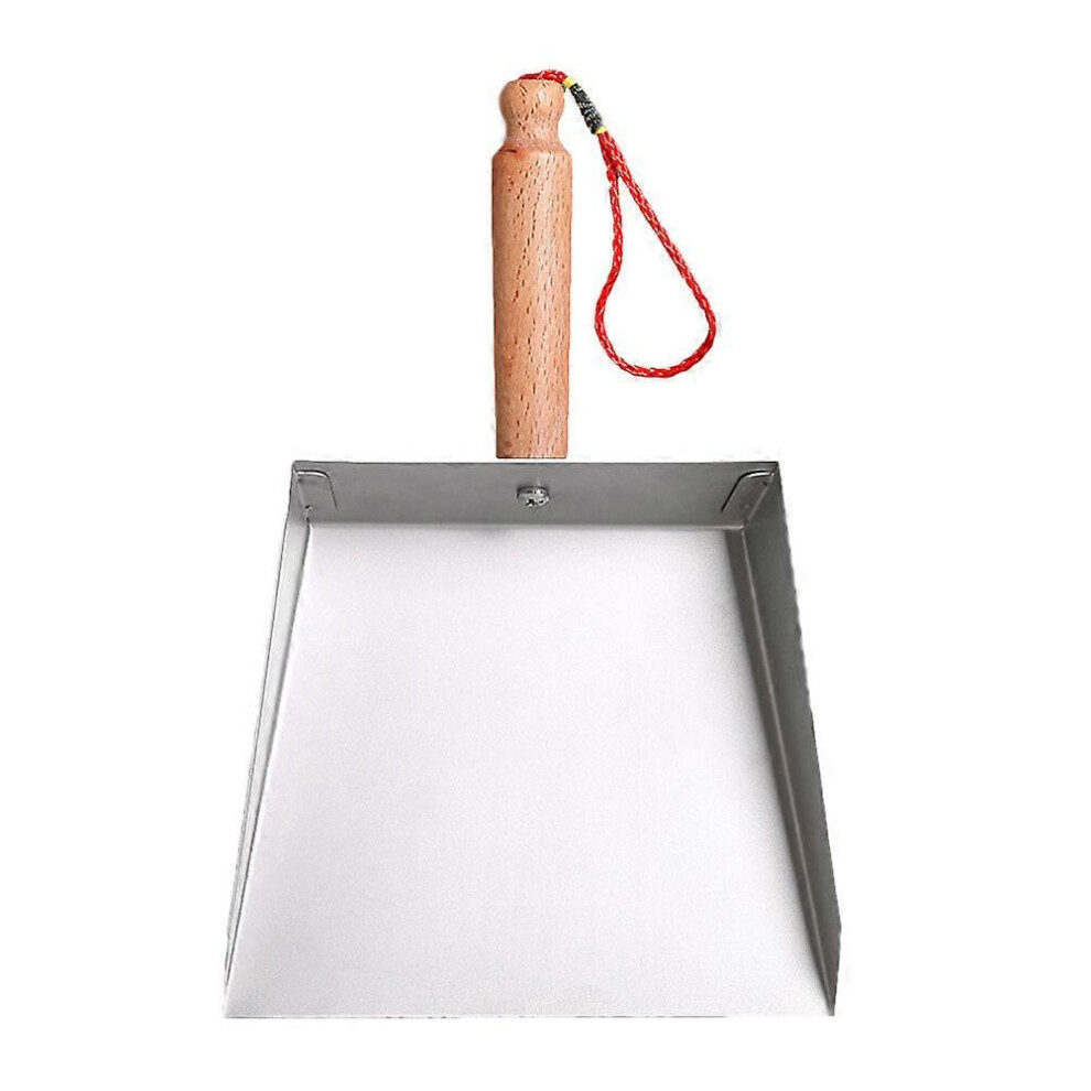 Kricely (As Show, One Size) Upright Dustpan Sweeping Pan Debris Standing Pan Tabletop Small Dustpans Metal Dustpan