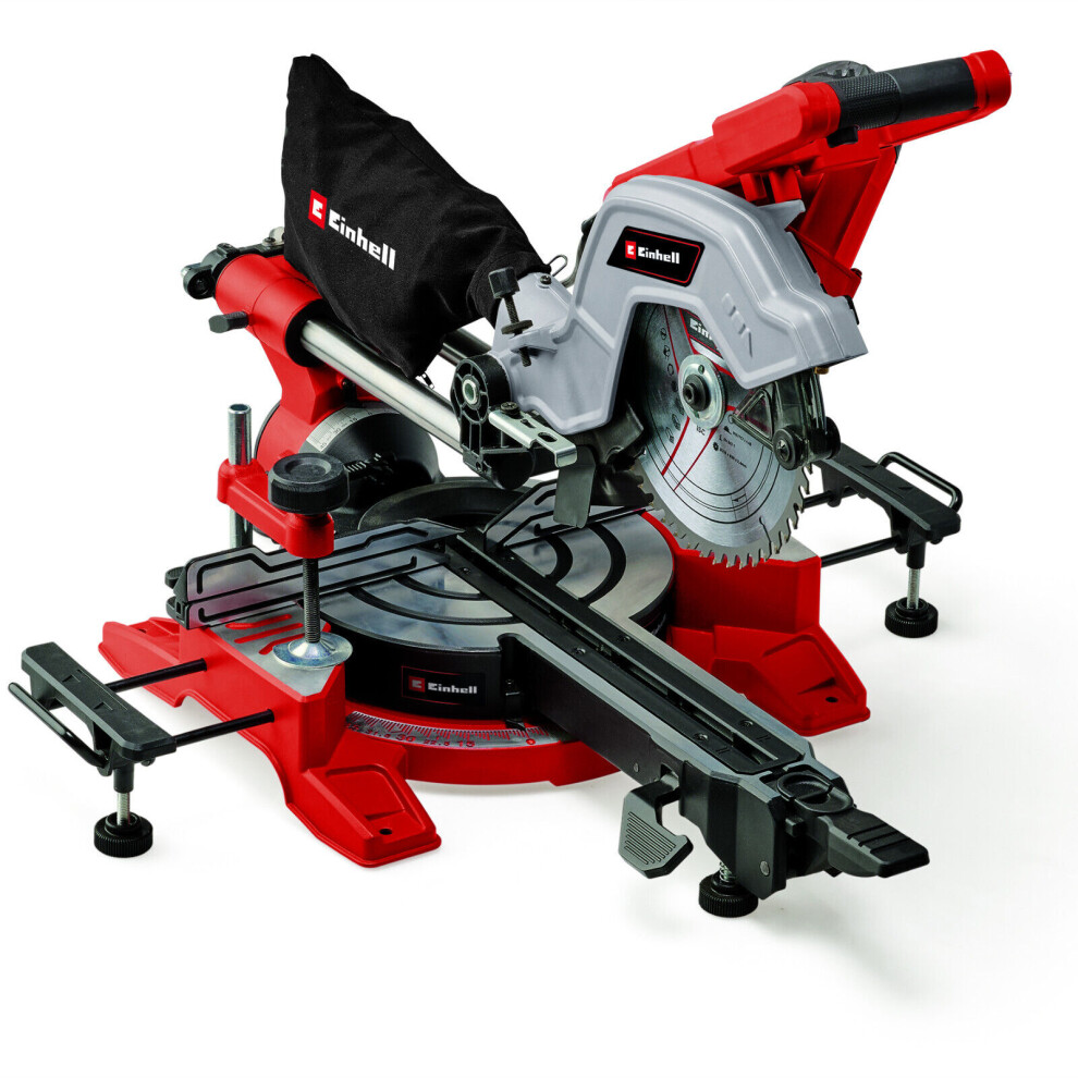 B&Q - Sliding Mitre Saw 216mm 1800W Dual Bevel Te-Sm 8 L Dual - Image 4