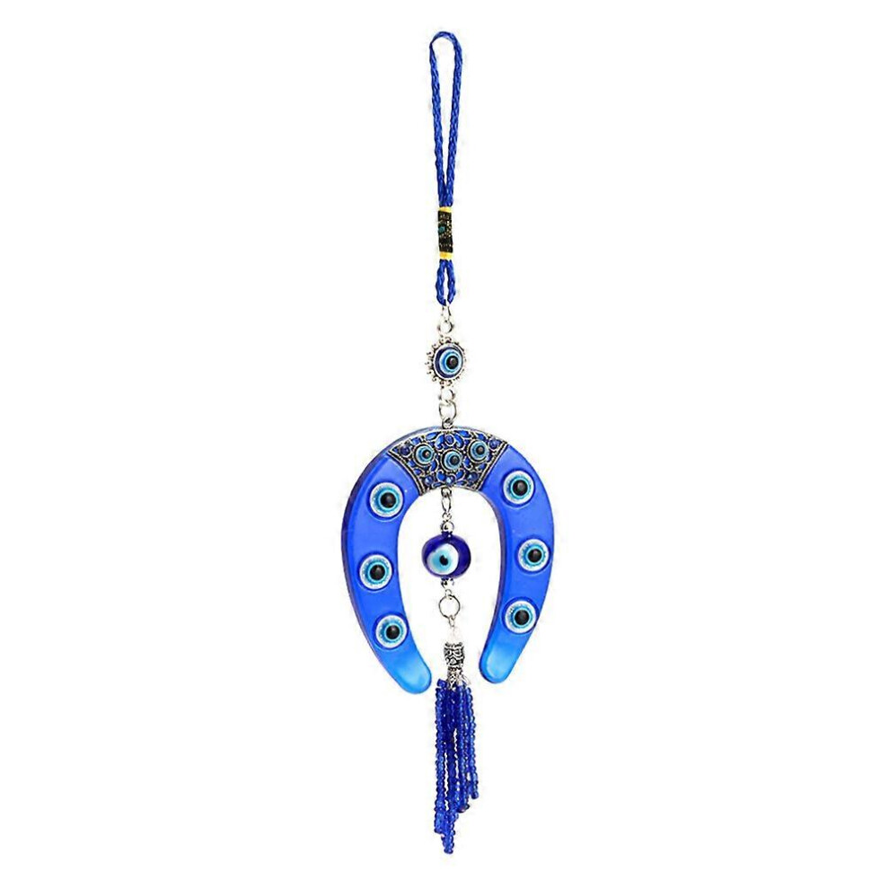 Kricely (As Show, One Size) Car Key Keychain Charm Horseshoe Pendant Chic Keychain Adorn Hanging Decoration