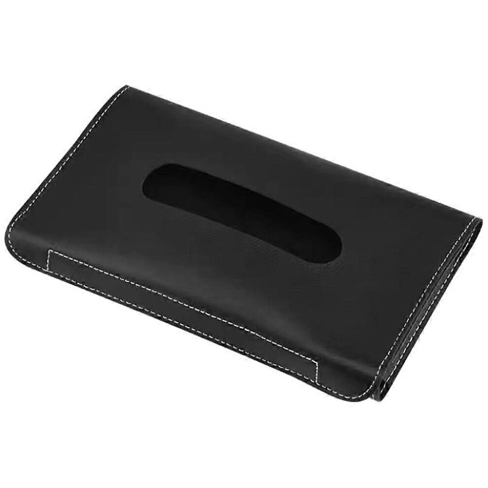 Kricely (As Show, One Size) Car Tissue Box Sun Visor Napkins Holder Tissue Case Holder Car Visor Mask Holder