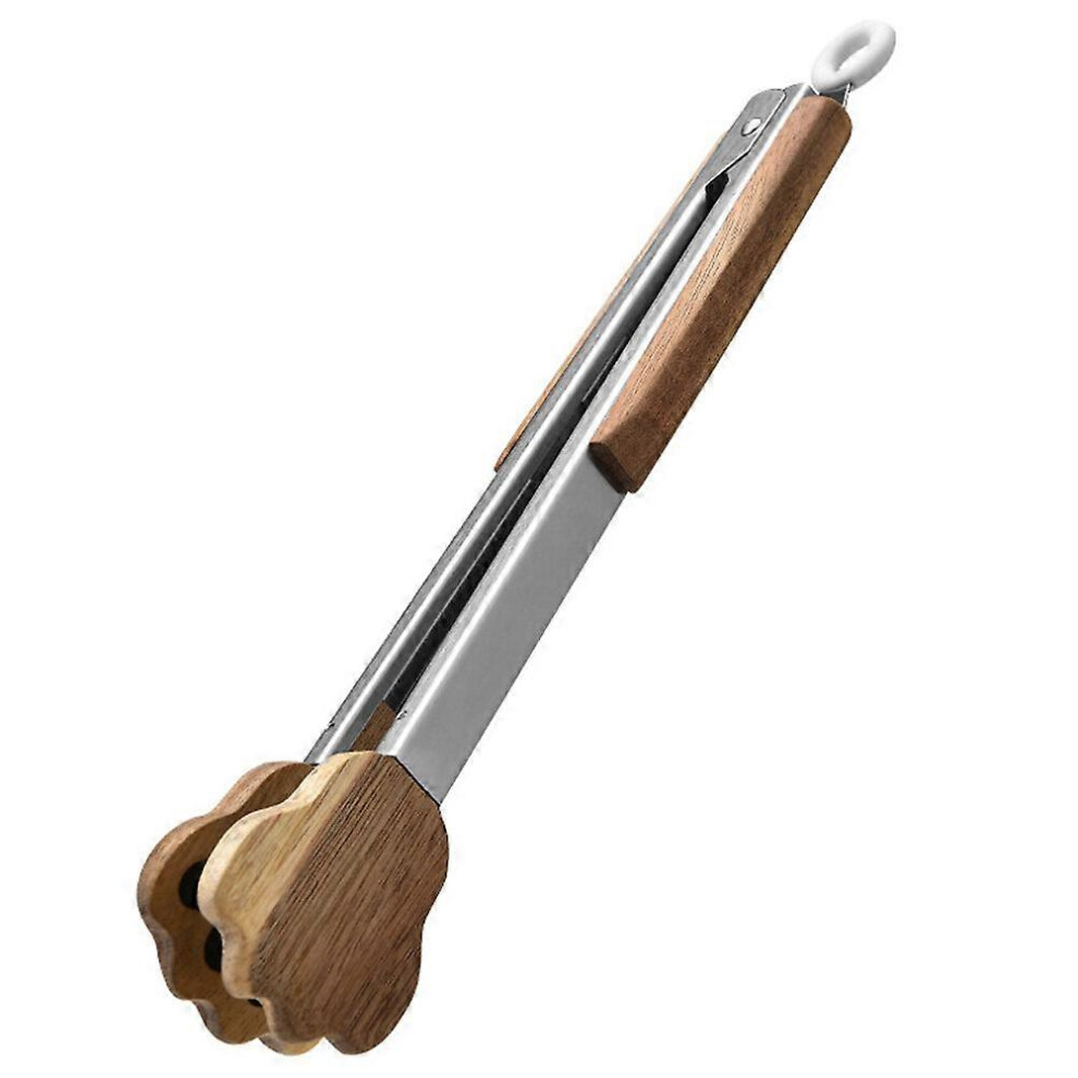 Kricely (31.50X5.50x4.00cm, One Size) Kitchen Cooking Tong Food Serving Tong Nonslip Barbecue Tong Steak Tong Bbq Tong