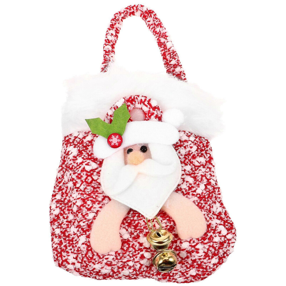 Kricely (17.00X14.00x2.00cm, Assorted Color) Christmas Theme Gift Bag Gift Packing Bag Xmas Wrapping Bag Festive Party Bag Gift Pouch