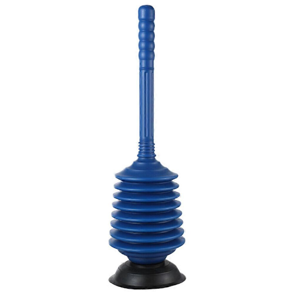 Kricely (As Show, One Size) Toilet Drain Plunger Toilet Unclog Plunger Household Clog Plunger High Pressure Toilet Plunger