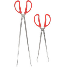 (As show, One size) 2 pcs Fish Catching Clamp Crab Grabber Tong Loach Tong Sea Crab Clamp for Outdoor