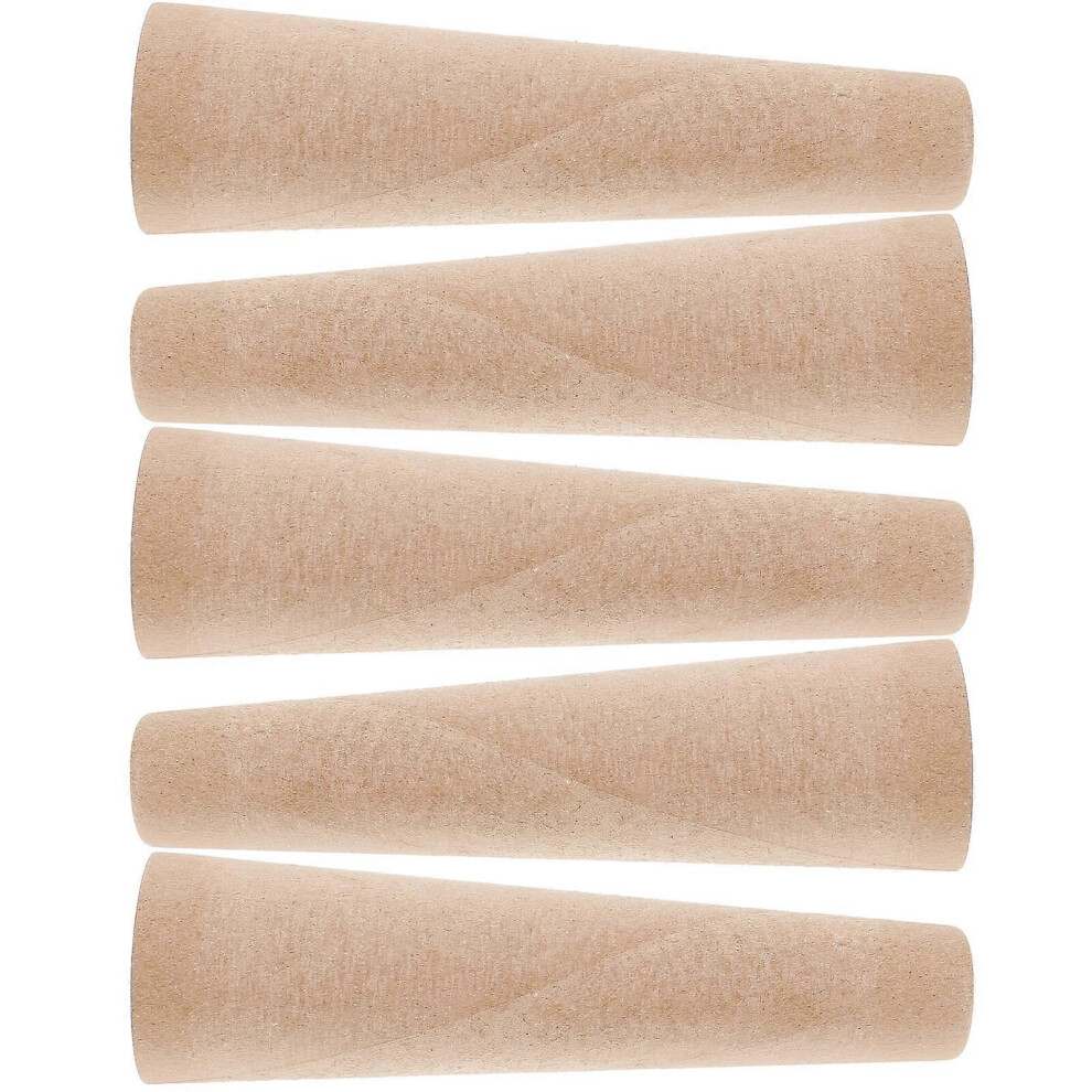 Kricely (As Show, One Size) 5Pcs Cardboard Tube Yarn Ball Winding Tube Paper Knitting Tube Paper Operated Winding Tube
