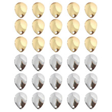 (As show, One size) 30Pcs Bright Fish Baits Sinking Fish Baits Lure Fish Lure Shining Fish Baits Fish Lure