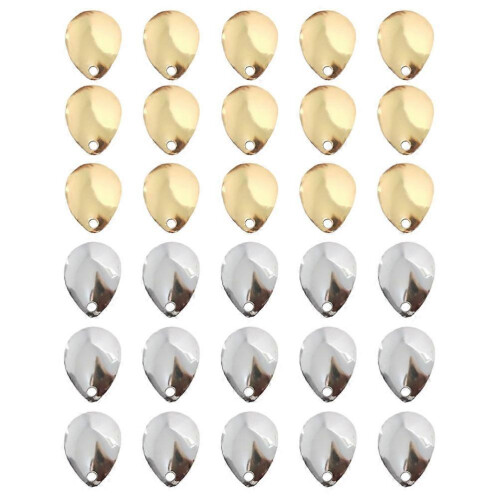 (As show, One size) 30Pcs Bright Fish Baits Sinking Fish Baits Lure Fish Lure Shining Fish Baits Fish Lure