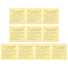 (As show, One size) 10 Pcs Patch Kit TPU Repair Patch Tent Repair Patch Pool Repair Pool Liner Repair Patch Tape