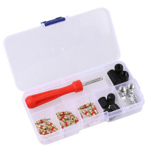(As show, One size) 33 Pcs Bike Tire Tool Valve Core Removal Tool Tire Valve Caps Tyre Core Removal Tool Tire Valve Repair Tool