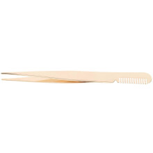 (As show, One size) Eyelash Tweezer Stainless Steel Lash Clamp Lash Tweezer with Comb Eyelash Applicator Tool