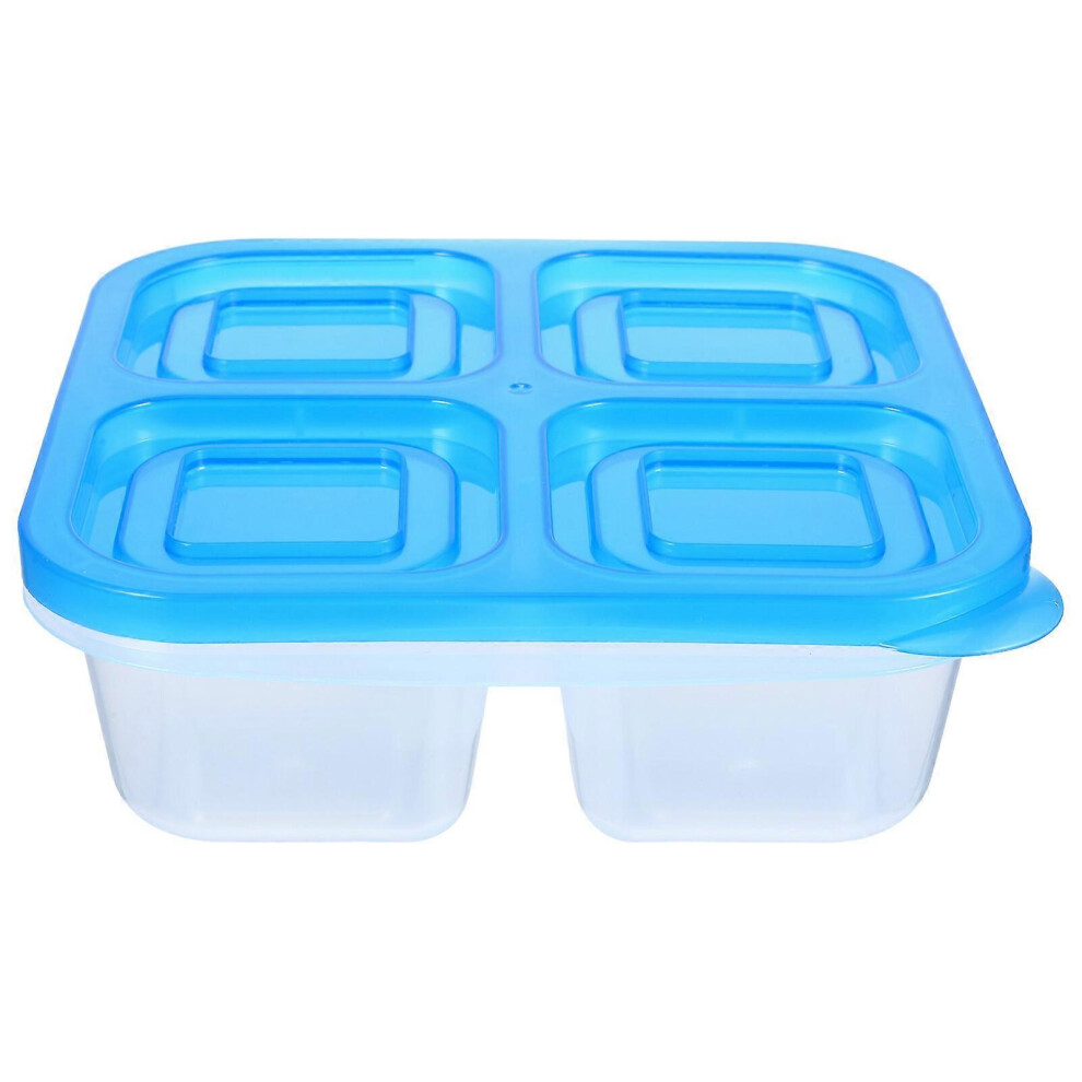Kricely (As Show, One Size) Compartment Snack Container Lunch Box Portable Bento Storage Box Bento Container