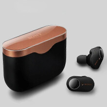 (As show, One size) For Sony Wf-1000xm3 Bluetooth Earphone Transparent Protective Sticker
