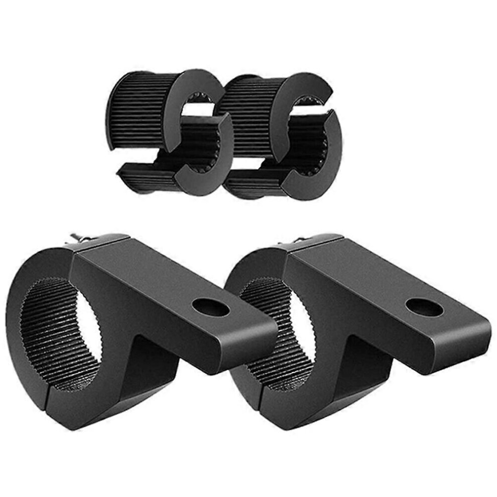 (As Show, One Size) 2Pcs Bar Mounts Mounting Bracket Utv Roll Bar Clamp Utv Accessories Light 5451560065759