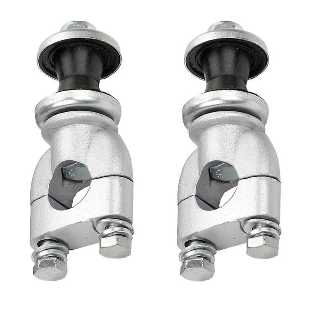 Kricely (As Show, One Size) 2Pcs Motorcycle Handlebar Riser Practical Handlebar Risers Mount Clamps