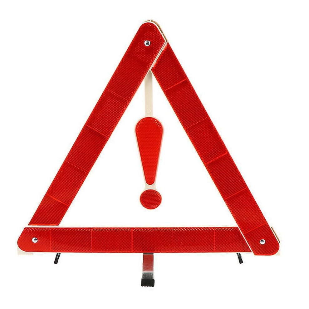 Kricely (As Show, One Size) Car Warning Triangle Sign Vehicle Safety Warning Sign Road Safety Sign