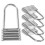 (As show, One size) 5pcs Zipper Pull Replacement Luggage Zipper Pulls Extender Metal Zippers Handle Tabs 1