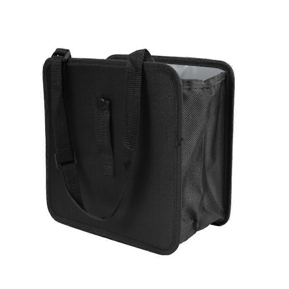 Kricely (As Show, One Size) Foldable Car Waste Basket Hanging Car Trash Bag Collapsible Trash Can Road Trip Essentials