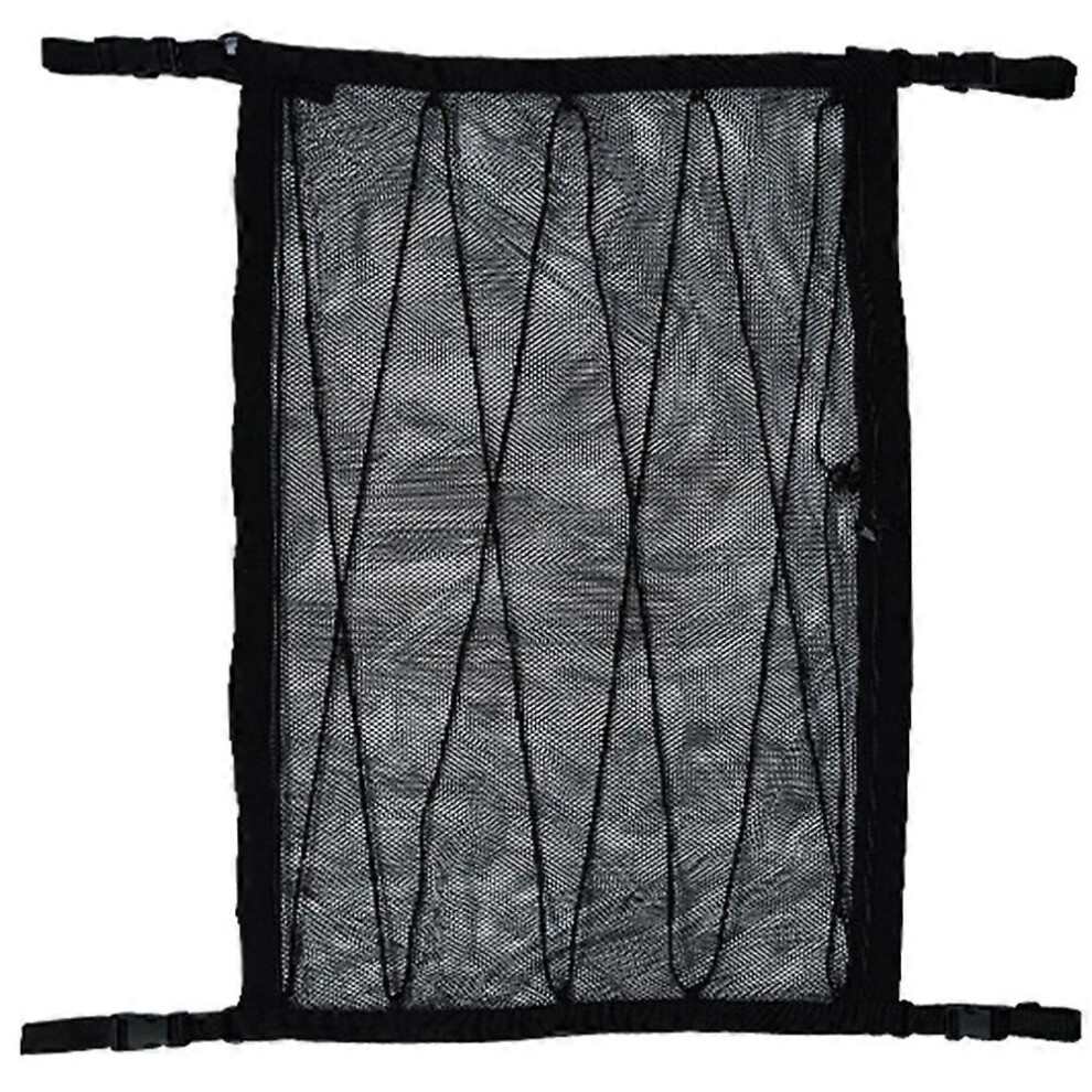 Kricely (As Show, One Size) Car Ceiling Cargo Net Car Roof Mesh Bag Car Roof Tent Auto Ceiling Net Pouch
