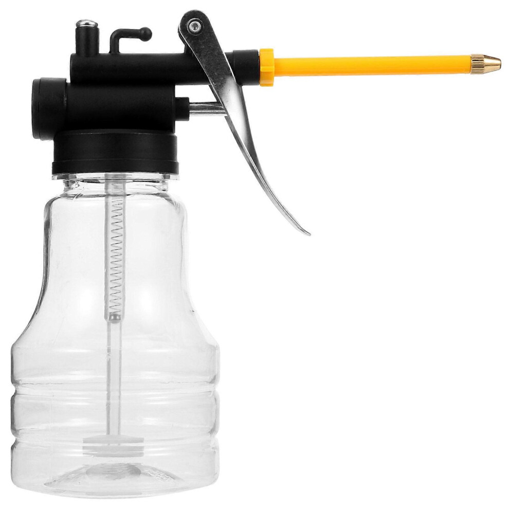 (As Show, One Size) Oil Can Pump Oiler 250Ml Lubrication Oiler Hand Pump Oiler Pump Sprayer 5453679716430
